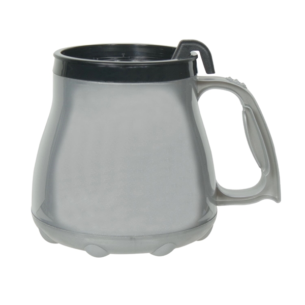16 Oz. Mug W/ Special Rubber Grip Base & Slider Lid - 16 Oz. Mug W/ Special Rubber Grip Base & Slider Lid - Image 7 of 8