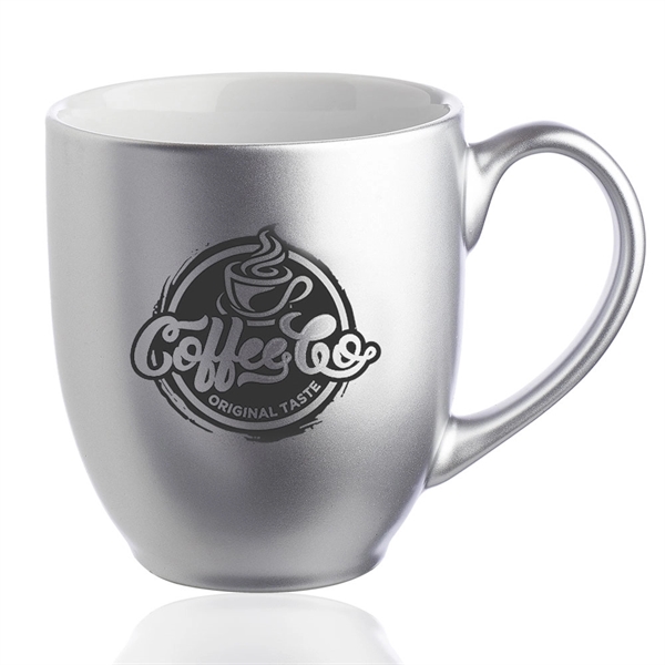 16 oz Metallic Bistro Coffee Mug - 16 oz Metallic Bistro Coffee Mug - Image 6 of 9