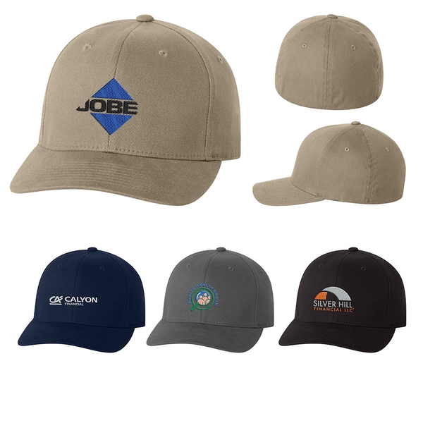 Flexfit 6377 Brushed Twill Cap - Flexfit 6377 Brushed Twill Cap - Image 0 of 3