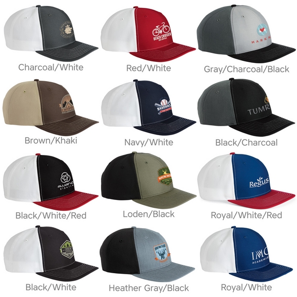 Richardson 312 Twill Back Trucker Cap - Richardson 312 Twill Back Trucker Cap - Image 0 of 1