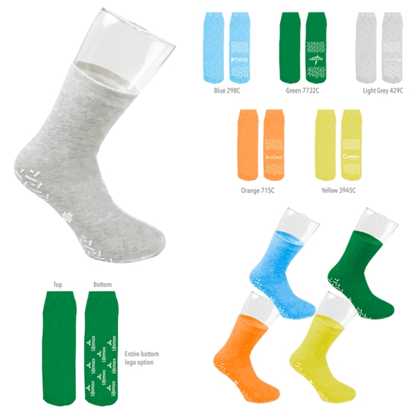 Comfy-Fit Single Side Non-Slip Grip Socks - Comfy-Fit Single Side Non-Slip Grip Socks - Image 0 of 1