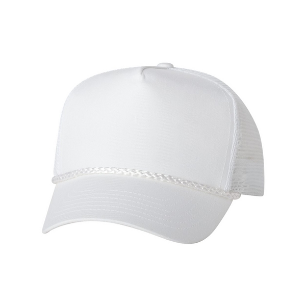 Valucap 8804H Five-Panel Trucker Cap - Valucap 8804H Five-Panel Trucker Cap - Image 18 of 18