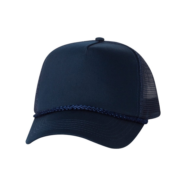 Valucap 8804H Five-Panel Trucker Cap - Valucap 8804H Five-Panel Trucker Cap - Image 15 of 18