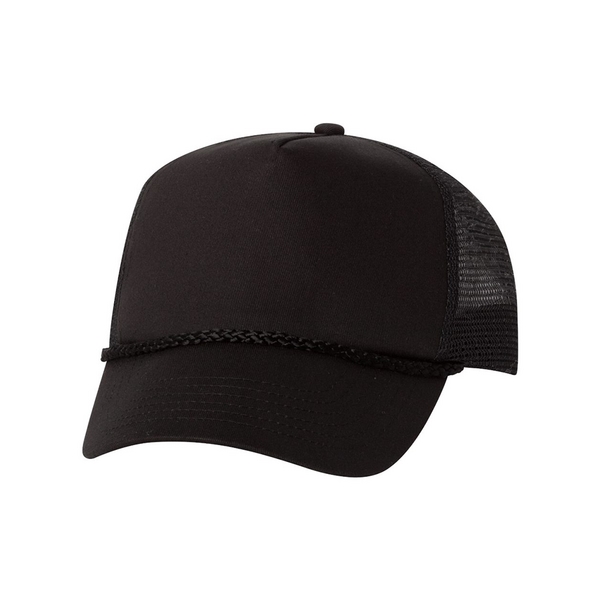 Valucap 8804H Five-Panel Trucker Cap - Valucap 8804H Five-Panel Trucker Cap - Image 12 of 18