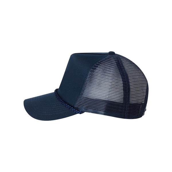 Valucap 8804H Five-Panel Trucker Cap - Valucap 8804H Five-Panel Trucker Cap - Image 4 of 18
