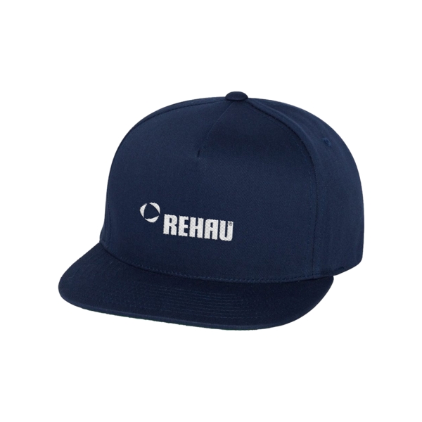 Yupoong 6007 Five Panel Flat Bill Cap - Yupoong 6007 Five Panel Flat Bill Cap - Image 3 of 8
