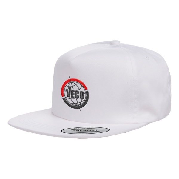 Yupoong 6502 Unstructured Five-Panel Snapback Cap - Yupoong 6502 Unstructured Five-Panel Snapback Cap - Image 4 of 7