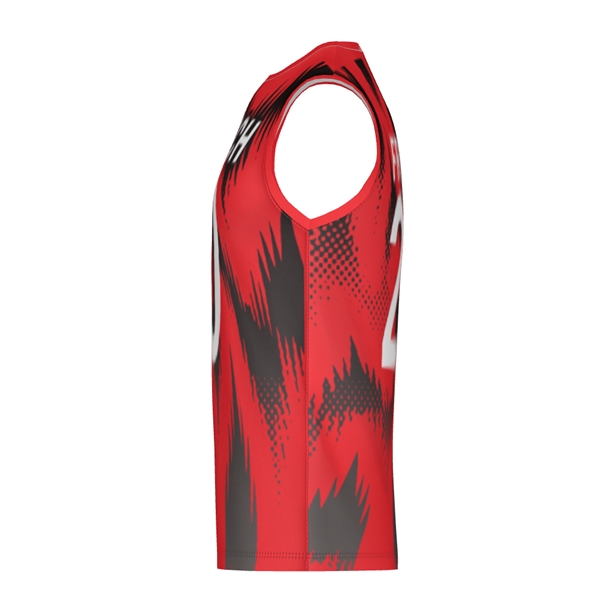 150GSM Mesh Jersey Crew Neck Sleeveless (Full Dye Sublimatio - 150GSM Mesh Jersey Crew Neck Sleeveless (Full Dye Sublimatio - Image 1 of 4