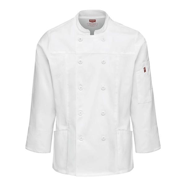 Chef Designs Women's Deluxe Airflow Chef Coat - Chef Designs Women's Deluxe Airflow Chef Coat - Image 5 of 6