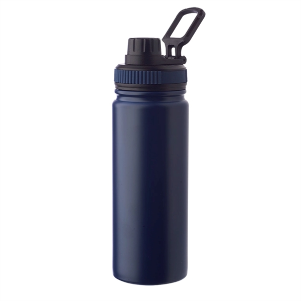 23 Oz. Stainless Steel Bottle With Easy Carry Loop Handle - 23 Oz. Stainless Steel Bottle With Easy Carry Loop Handle - Image 2 of 4