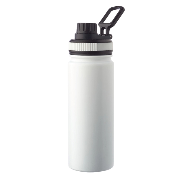 23 Oz. Stainless Steel Bottle With Easy Carry Loop Handle - 23 Oz. Stainless Steel Bottle With Easy Carry Loop Handle - Image 3 of 4