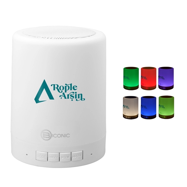Custom Biconic™ Lantern Color Changing Wireless Speaker