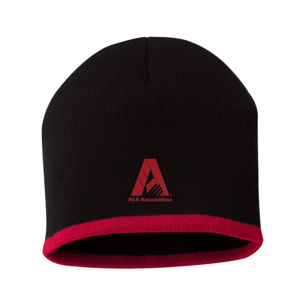 Custom Sportsman Bottom Striped Knit Cap