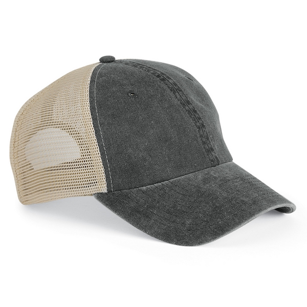 Sportsman Pigment Dyed Trucker Cap