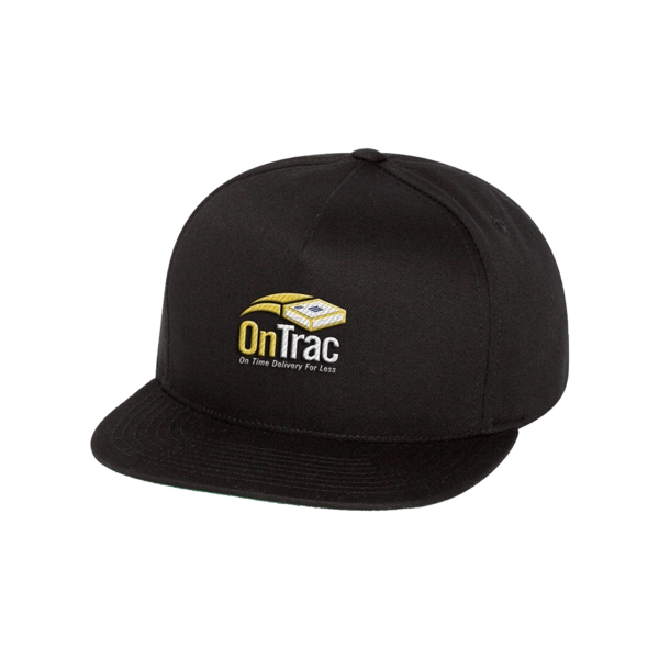 Custom Yupoong 6007 Five Panel Flat Bill Cap
