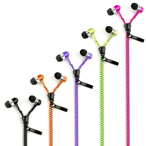 Zipper Ear Buds - Ocean Import - Zipper Ear Buds - Ocean Import - Image 4 of 5