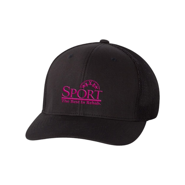Flexfit Trucker Mesh Cap - Flexfit Trucker Mesh Cap - Image 7 of 9
