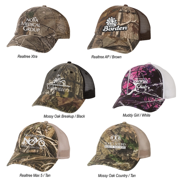 Kati LC101V Unstructured Washed Mesh Cap - Kati LC101V Unstructured Washed Mesh Cap - Image 0 of 1