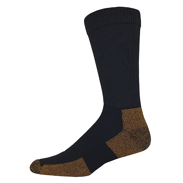 Copper Non-Binding Crew Socks with Oversized DTF - Copper Non-Binding Crew Socks with Oversized DTF - Image 1 of 5