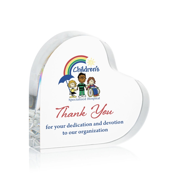 Kashmir Heart VividPrint™ Paperweight - Kashmir Heart VividPrint™ Paperweight - Image 0 of 3