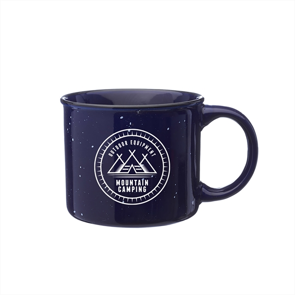 13 oz. Happy Camper Ceramic Coffee Mug w/ 1 Color Imprint - 13 oz. Happy Camper Ceramic Coffee Mug w/ 1 Color Imprint - Image 7 of 18