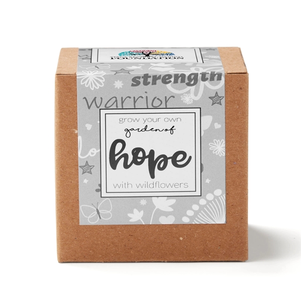 Gray Garden of Hope Seed Planter Kit in Kraft Box - Gray Garden of Hope Seed Planter Kit in Kraft Box - Image 1 of 1