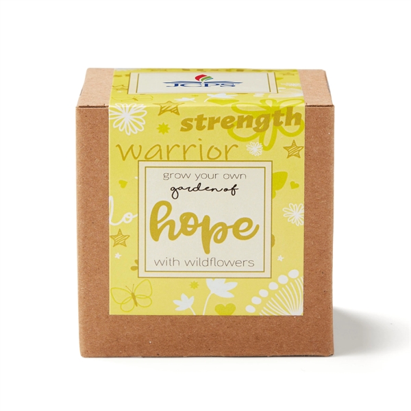 Yellow Garden of Hope Seed Planter Kit in Kraft Box - Yellow Garden of Hope Seed Planter Kit in Kraft Box - Image 1 of 1