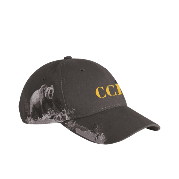 Custom Dri Duck Grizzly Bear Cap