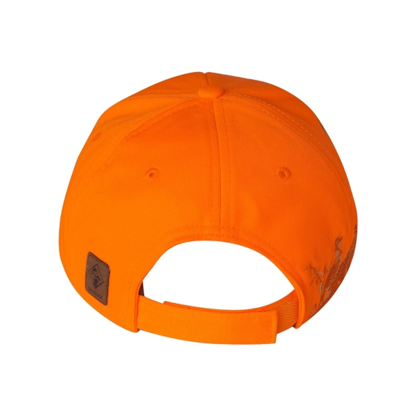 Custom Dri Duck Blaze Orange Quail Hat
