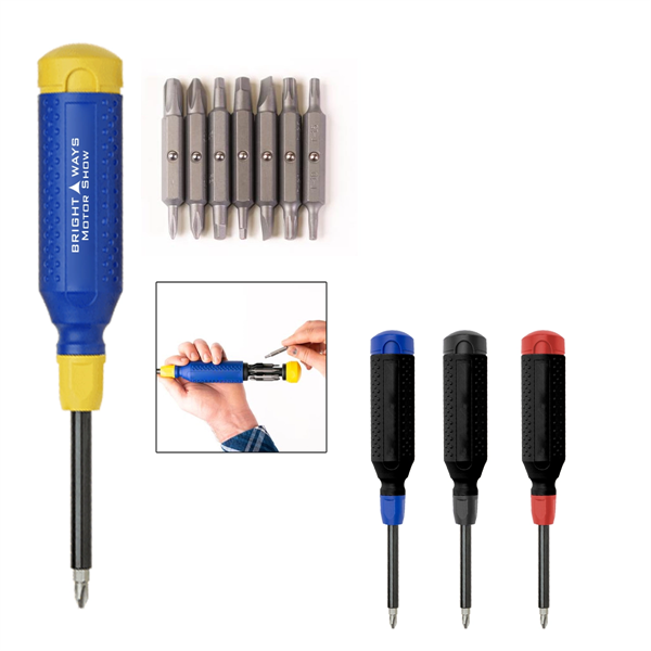 MegaPro 15-In-1 Multi-Bit Screwdriver - MegaPro 15-In-1 Multi-Bit Screwdriver - Image 0 of 8