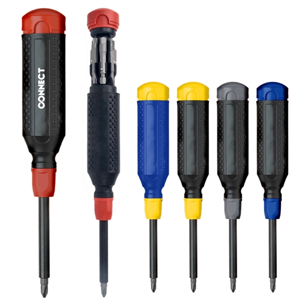 MegaPro 14-In-1 Multi-Bit Screwdriver - MegaPro 14-In-1 Multi-Bit Screwdriver - Image 0 of 8