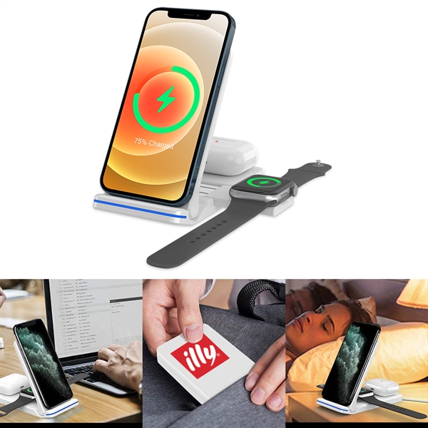 Fulton Foldable Wireless Charging Station - Fulton Foldable Wireless Charging Station - Image 4 of 12