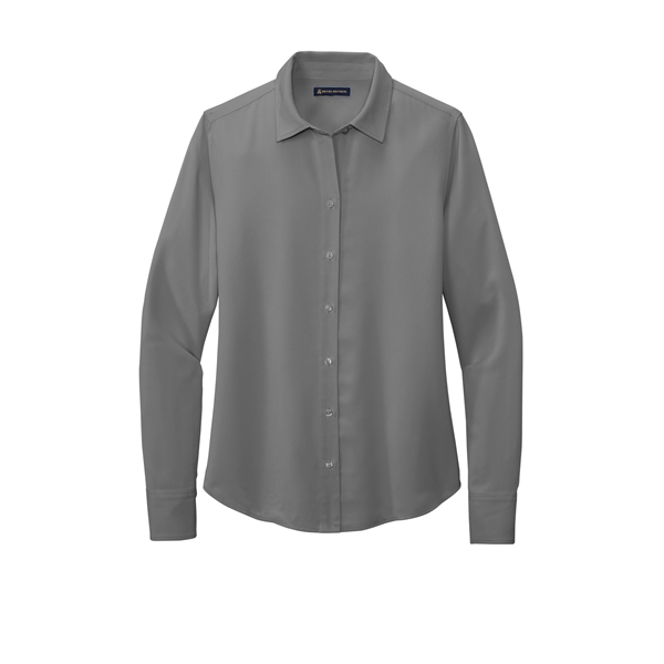 Brooks Brothers Women's Full-Button Satin Blouse - Brooks Brothers Women's Full-Button Satin Blouse - Image 19 of 19