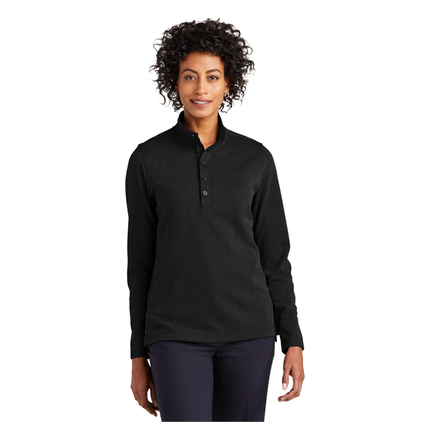 Brooks Brothers Women's Mid-Layer Stretch 1/2-Button - Brooks Brothers Women's Mid-Layer Stretch 1/2-Button - Image 0 of 14