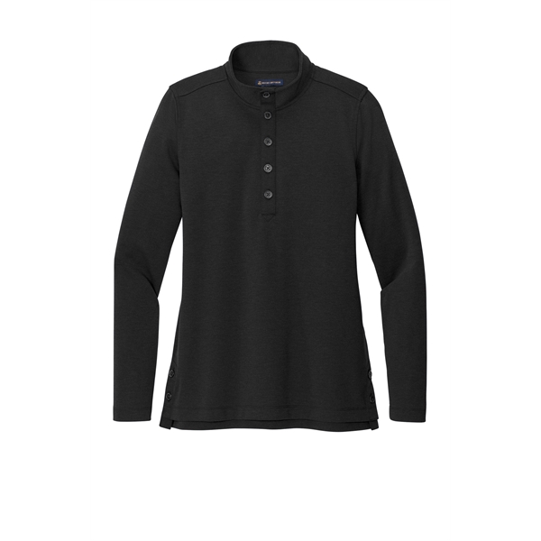 Brooks Brothers Women's Mid-Layer Stretch 1/2-Button - Brooks Brothers Women's Mid-Layer Stretch 1/2-Button - Image 10 of 14