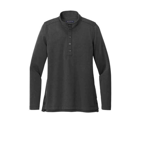Brooks Brothers Women's Mid-Layer Stretch 1/2-Button - Brooks Brothers Women's Mid-Layer Stretch 1/2-Button - Image 14 of 14