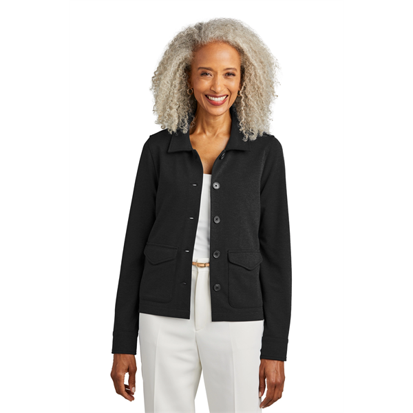 Brooks Brothers Women's Mid-Layer Stretch Button Jacket - Brooks Brothers Women's Mid-Layer Stretch Button Jacket - Image 0 of 14