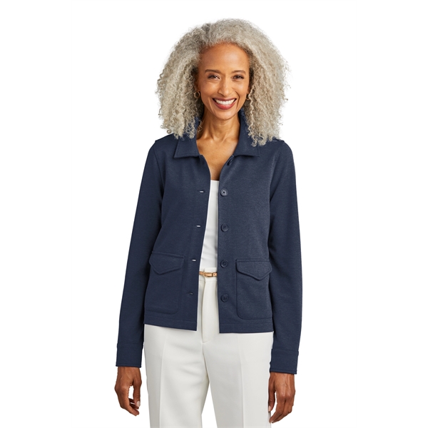 Brooks Brothers Women's Mid-Layer Stretch Button Jacket - Brooks Brothers Women's Mid-Layer Stretch Button Jacket - Image 11 of 14
