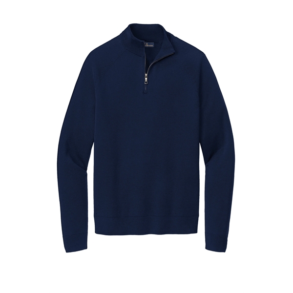 Brooks Brothers Cotton Stretch 1/4-Zip Sweater - Brooks Brothers Cotton Stretch 1/4-Zip Sweater - Image 19 of 19