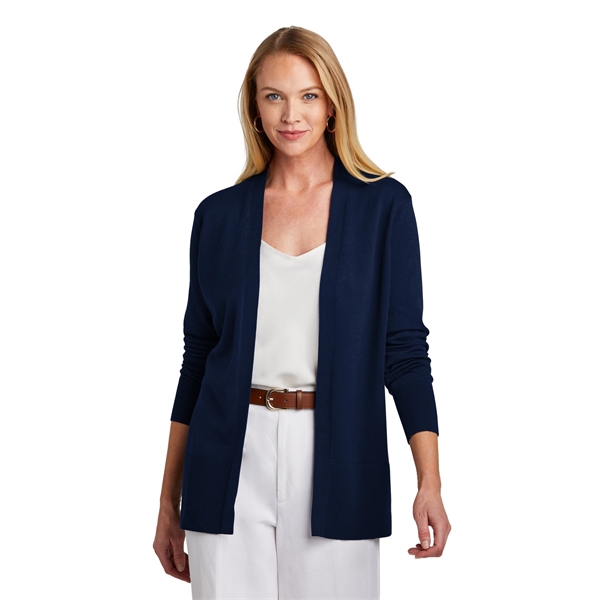 Brooks Brothers Women's Cotton Stretch Long Cardigan Sweater - Brooks Brothers Women's Cotton Stretch Long Cardigan Sweater - Image 18 of 19