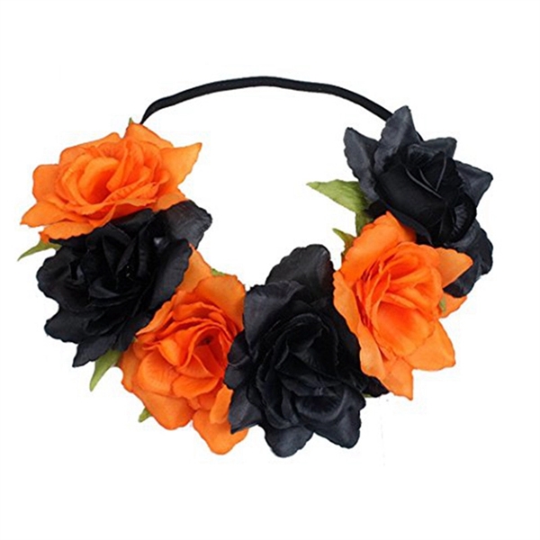 4th of July Halloween Holiday Party Flower Crown Headwear - 4th of July Halloween Holiday Party Flower Crown Headwear - Image 2 of 4