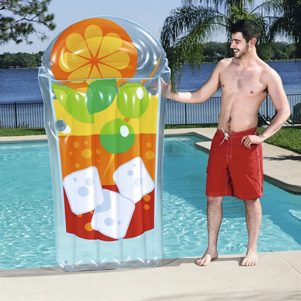 Custom PVC Bottle Shape Inflatable Pool Float - Custom PVC Bottle Shape Inflatable Pool Float - Image 9 of 9