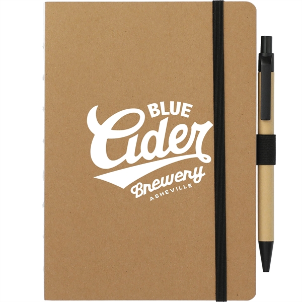 FSC® Recycled 5" x 7" Notebook and Pen Set