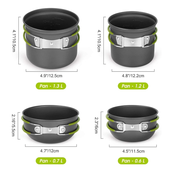 Camping Cookware Mess Kit - Camping Cookware Mess Kit - Image 1 of 6