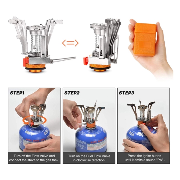 Camping Cookware Mess Kit - Camping Cookware Mess Kit - Image 3 of 6