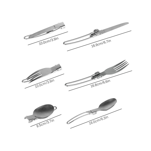 Camping Cookware Mess Kit - Camping Cookware Mess Kit - Image 6 of 6