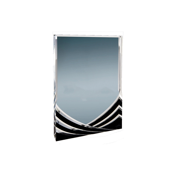 6" x 8" Black Rectangle Soaring Acrylic Award - 6" x 8" Black Rectangle Soaring Acrylic Award - Image 1 of 2