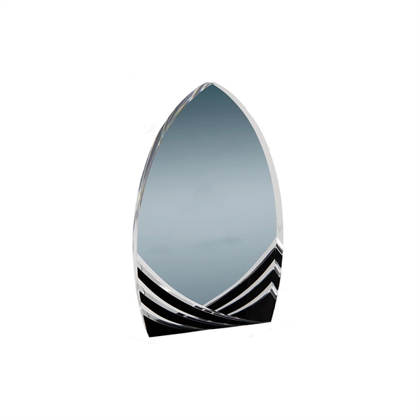 8" Black Cathedral Soaring Acrylic Award - 8" Black Cathedral Soaring Acrylic Award - Image 1 of 2