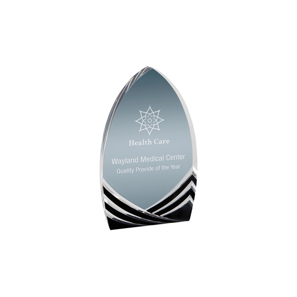 7" Black Cathedral Soaring Acrylic Award - 7" Black Cathedral Soaring Acrylic Award - Image 0 of 2