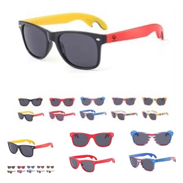 Square Patriotic Sunglasses - Square Patriotic Sunglasses - Image 0 of 0